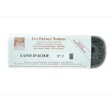 Haute Qualité Laine d'acier n°2 200g - Frères Nordin (Les)