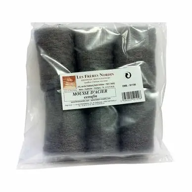 Promotion Saisonnière Mousse acier extra-fin - Frères Nordin (Les)