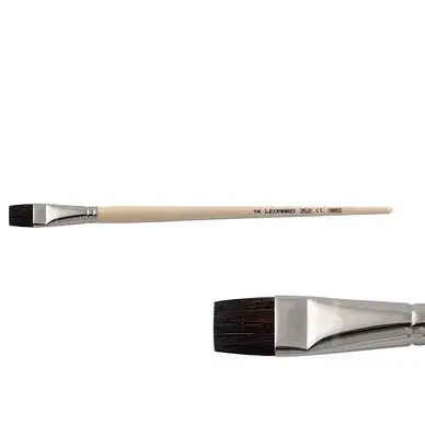 Jusqu'à Épuisement Des Stocks Brosse plate courte Bœuf brun 352CC - Léonard