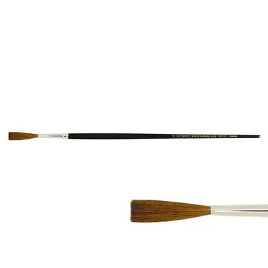 Livraison Express Brosse à lettres Ronde bout carré Martre Kolinsky pure - Léonard