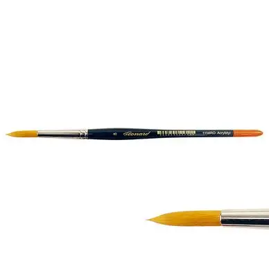 Certifié Pinceau Acrylstyl synthétique S.1158RO - Léonard
