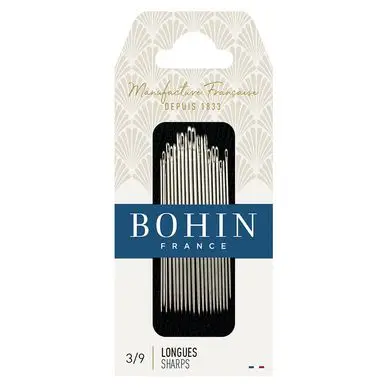 Aiguille à coudre longue n° 3 à 9 tissu léger et moyen - Bohin Nouveauté