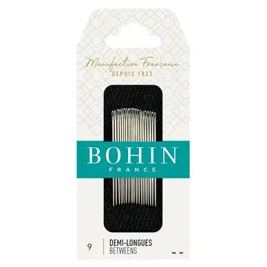 Aiguille à coudre demi-longue n° 9 spéciale patchwork - Bohin Retour Gratuit