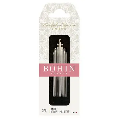 Aiguille Mode pour bâtir, froncer, surfiler n° 3 à 9 - Bohin Solde