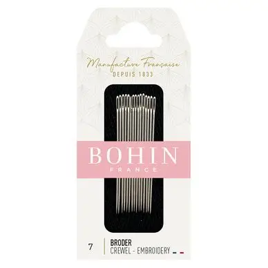 Aiguille à broder sur toile n° 7 - Bohin Prix Choc