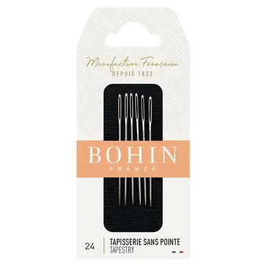 Aiguille à tapisserie sans pointe n° 26 broderie sur canevas - Bohin Quantité Limitée