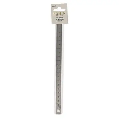 Réglet métal 20 cm - Bohin Top Vente