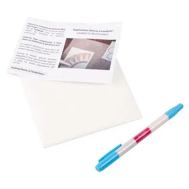 Voile pour transfert de motif sur toile de broderie + Feutre - Bohin Prix Réduit