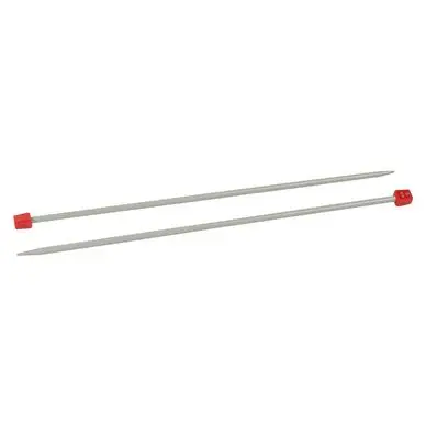 Aiguille à tricoter aluminium n°5 30 cm - Bohin Expédié Aujourd'hui