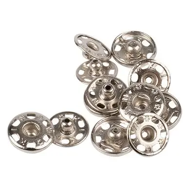 Populaire Bouton pression à coudre 15,5 mm argenté par 5 - Bohin