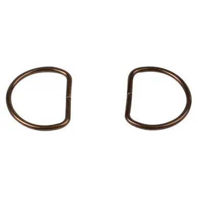 Anneau étrier Ø 12 mm Bronze 2 pcs - Bohin Petit Prix