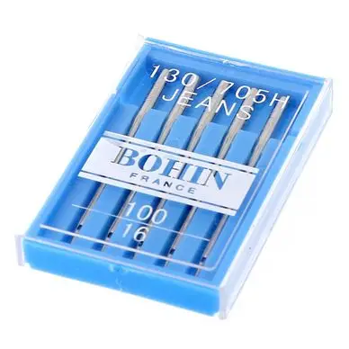 Expédié Aujourd'hui Aiguille machine talon plat jeans n° 70 à 90 par 5 - Bohin