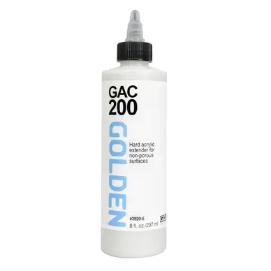 Médium acrylique GAC 200 rigidifiant 236 ml - Golden Satisfait Ou Remboursé