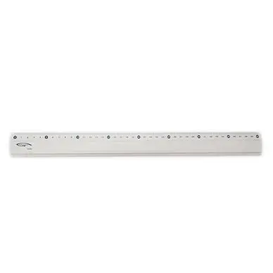 Règle aluminium Antiglisse 40 cm - Graphoplex Certifié