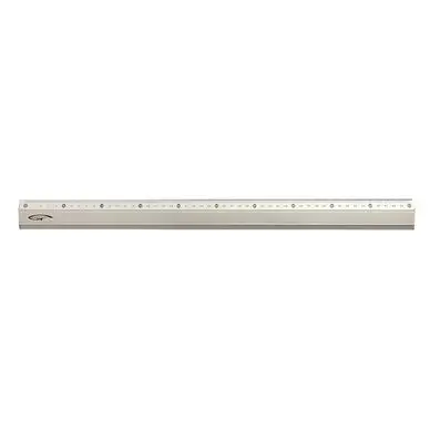Commander Vite Règle aluminium Antiglisse 50 cm - Graphoplex