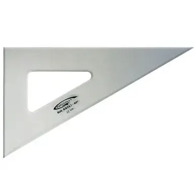 Equerre à bords droits 60 ° 32 cm - Graphoplex Acheter Direct