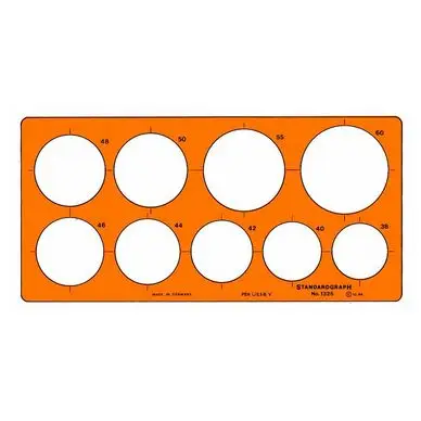 Trace-cercles pairs et impairs 38 à 60 mm - Standardgraph Achetez Aujourd'hui