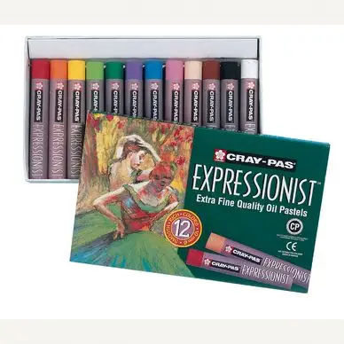 Boîte de 12 pastels à l'huile Expressionist - Cray Pas Acheter Direct