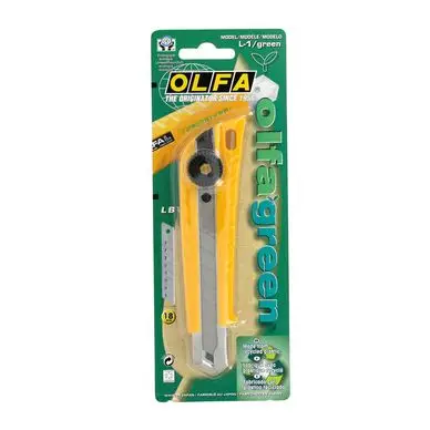 Produit De Marque Cutter Green 18 mm rétractable - Olfa