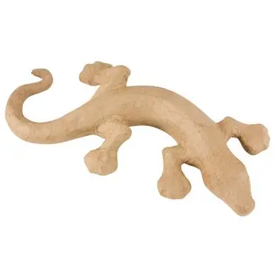 Haute Qualité Objet en papier mâché salamandre miniature - Décopatch