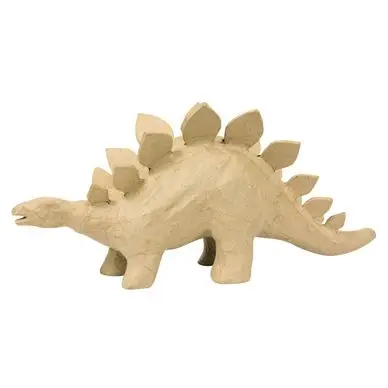 Objet en papier mâché stégosaure - Décopatch Achat Immédiat