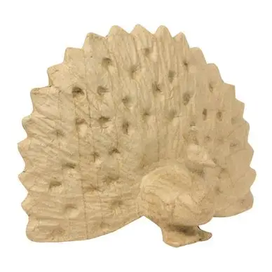 Soldes Objet en papier mâché paon - Décopatch