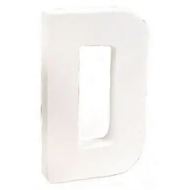 Affaire À Saisir Lettre en papier mâché 12cm D - Décopatch