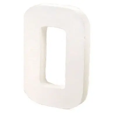 Lettre en papier mâché 12cm O - Décopatch Acheter En Ligne