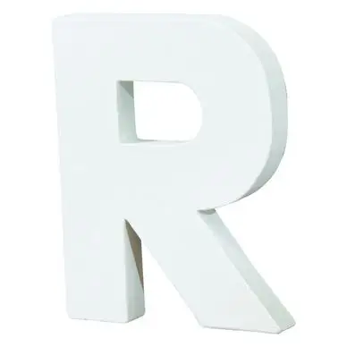 Paiement Sécurisé Lettre en papier mâché 20.5cm R - Décopatch