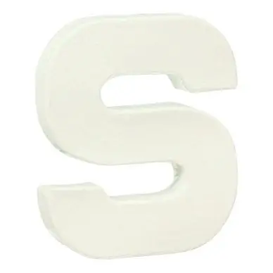 Offre Du Jour Lettre en papier mâché 20,5cm S - Décopatch