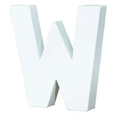 Lettre en papier mâché 20.5cm W - Décopatch Affaire À Saisir