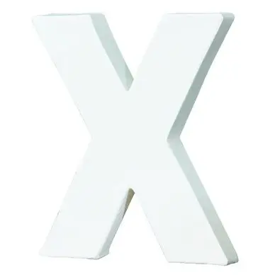 Acheter Direct Lettre en papier mâché 20.5cm X - Décopatch