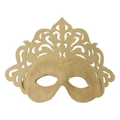 Réduction Masque de princesse en papier mâché - Décopatch