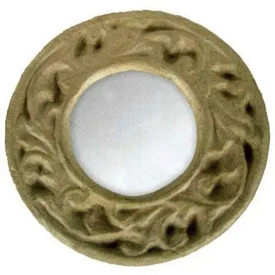 Paiement Sécurisé Miroir Kitch rond en bois médium 30 cm - Décopatch