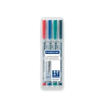 Acheter En Ligne Feutre non-permanent pointe superfine par 4 - Staedtler
