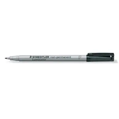 Prix Promo Feutre non-permanent Lumocolor F noir - Staedtler