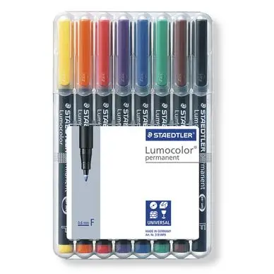 Feutre permanent pointe fine par 8 - Staedtler Expédié Aujourd'hui