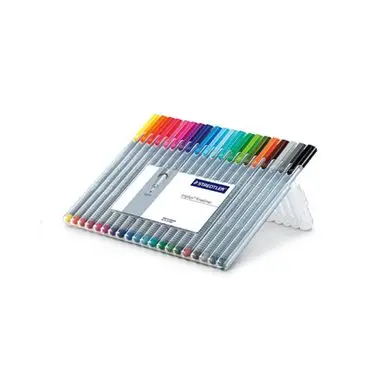 Boîte 20 feutres fins Triplus Fineliner - Staedtler Quantité Limitée