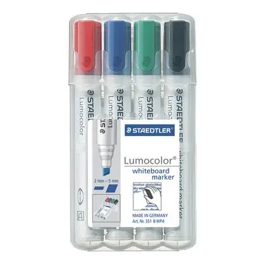 Seulement Aujourd'hui Marqueur pour tableau Lumocolor 351 biseauté par 4