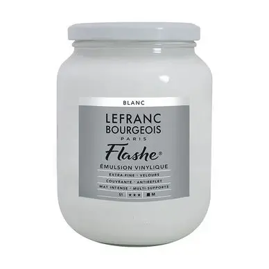 Meilleur Prix Peinture vinylique extra-fine 750ml Flashe blanc - Lefranc Bourgeois