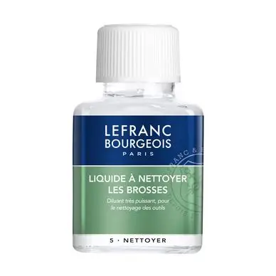 Liquide à nettoyer les brosses 75 ml - Lefranc Bourgeois Meilleure Vente