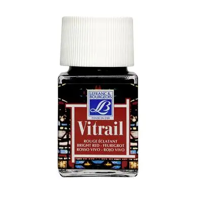 Bon Marché Peinture Vitrail 50 ml - Lefranc Bourgeois