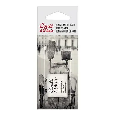 Authentique Gomme mie de pain blanche - Conté à Paris