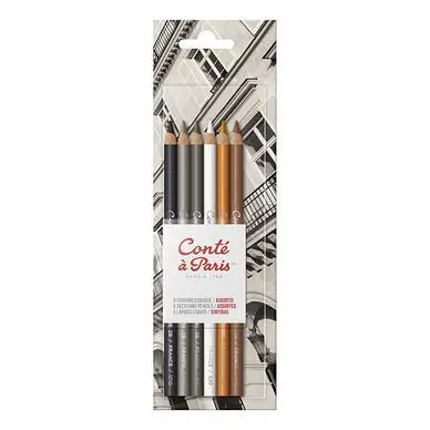 Must-Have Crayon esquisse Set de 6 crayons - Conté à Paris