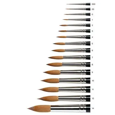 Meilleure Vente Pinceau rond en martre Kolinsky série 7 - Winsor & Newton
