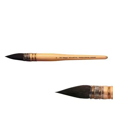 Pinceau à lavis Petit gris pur W&N - Winsor & Newton Jusqu'à Épuisement Des Stocks