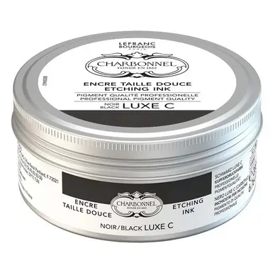 Vente Directe Encre Charbonnel taille douce 200 ml noire Luxe C - Lefranc Bourgeois
