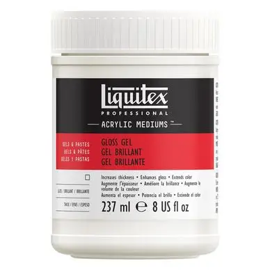 Paiement Sécurisé Médium-gel de texture pour acrylique 237ml brillant - Liquitex