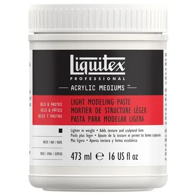 Mortier de structure léger pour acrylique 473 ml - Liquitex Prix Réduit