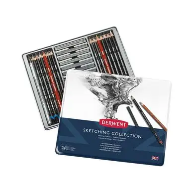 Certifié Coffret esquisse Sketching 24 pcs - Derwent